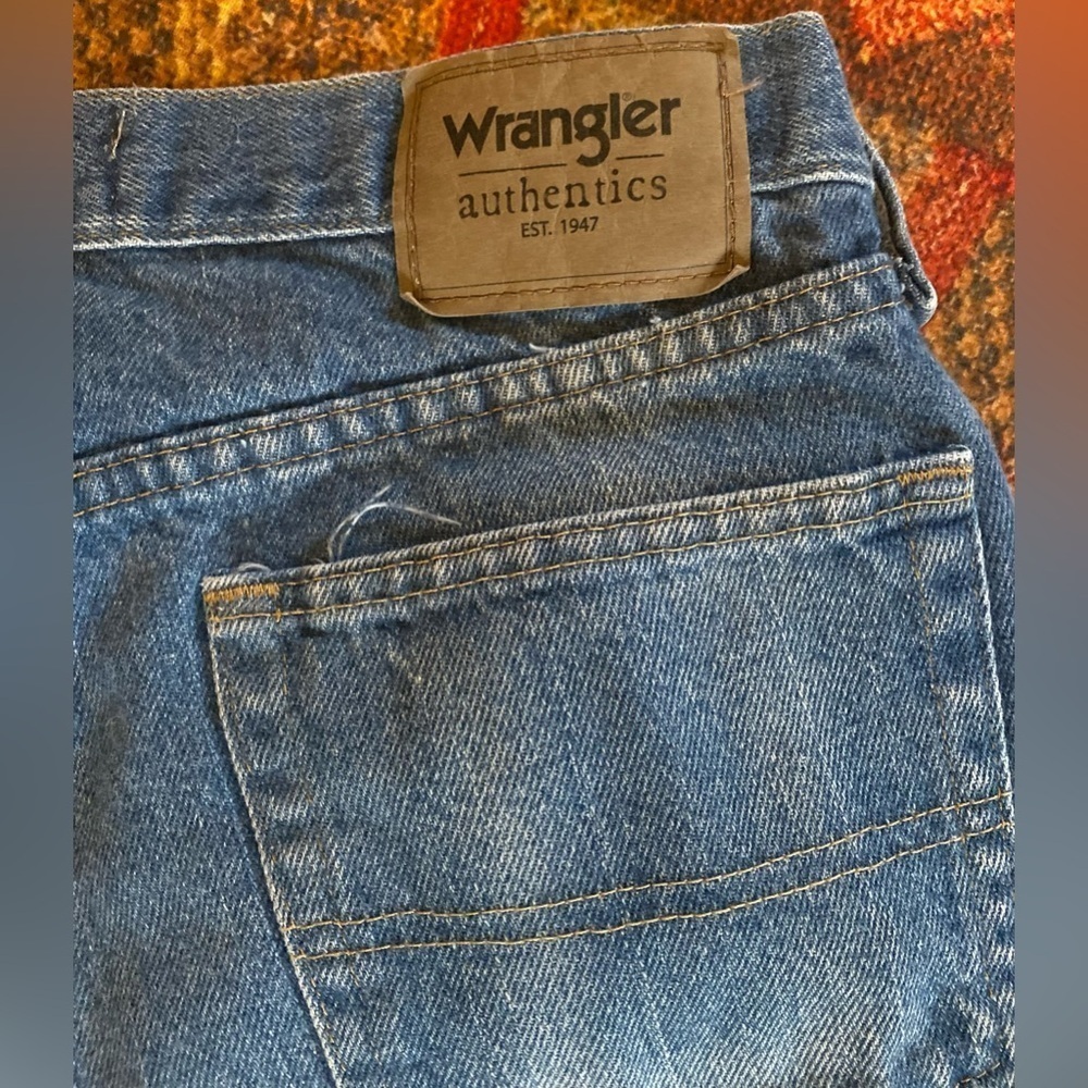 Wrangler Blue Denim Shorts - Picture 5 of 10